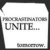 procrastinators unite para-scence photo