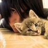 Me And My Cat Mr.Fluffy Pants Adam666 photo