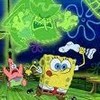 Spongebob and Patrick Running From Flying Dutchmen InquisitiveOwl photo