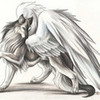 A Winged Wolf with Long Fur BakuganShun photo