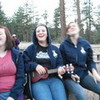 Krystle,Haile,and Cailtin at our camp out! (: Ukes rock!!! KendallGirl21 photo