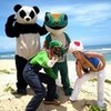 Luigi, Toadette, Express Panda, & Geico Gecko @ MDA Hawai