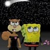SpongeBob &Sandy holding hands how cute tepiglover photo
