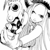 Liz with Patty as a gun. Soul Eater manga. xVanilla-Saltx photo